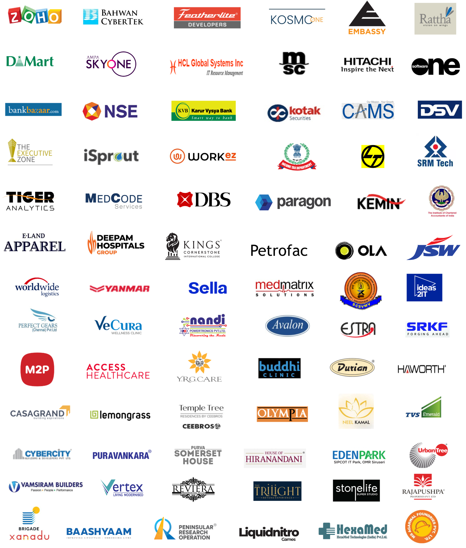 Unicare Client Logos