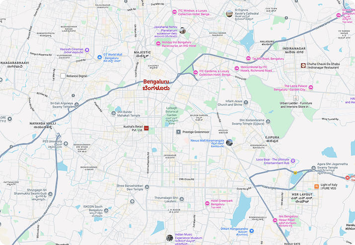 Bangalore Map